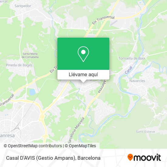 Mapa Casal D'AVIS (Gestio Ampans)