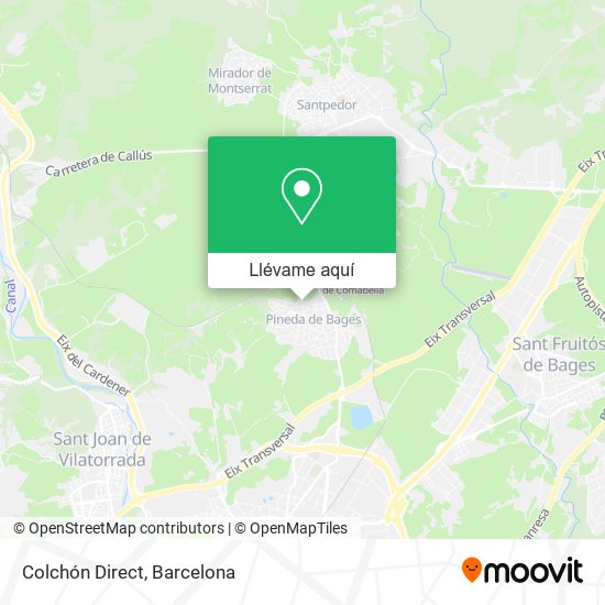 Mapa Colchón Direct