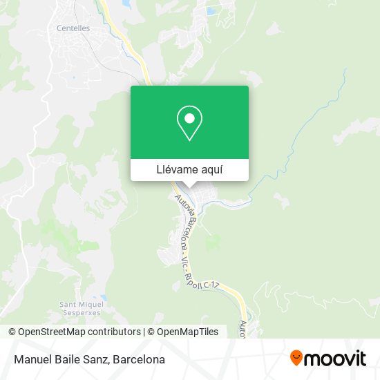 Mapa Manuel Baile Sanz
