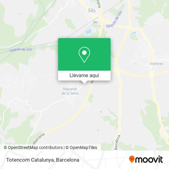 Mapa Totencom Catalunya