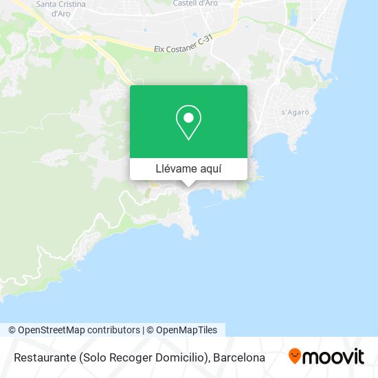 Mapa Restaurante (Solo Recoger Domicilio)