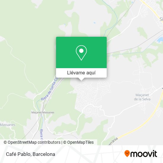 Mapa Café Pablo