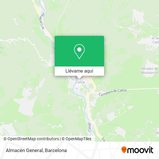 Mapa Almacén General