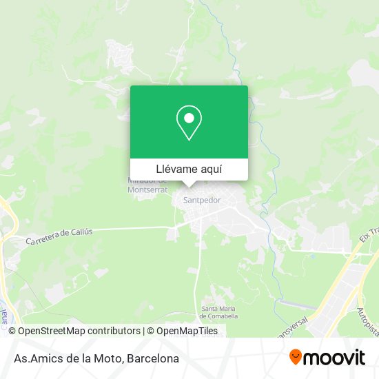 Mapa As.Amics de la Moto