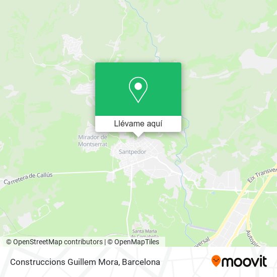 Mapa Construccions Guillem Mora