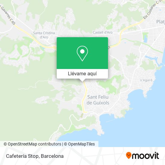 Mapa Cafetería Stop