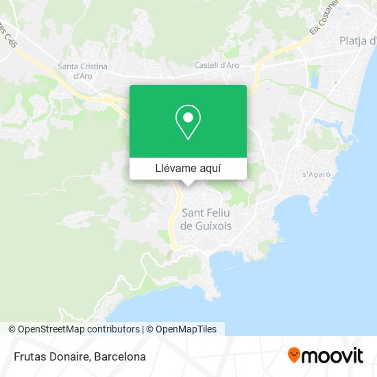Mapa Frutas Donaire