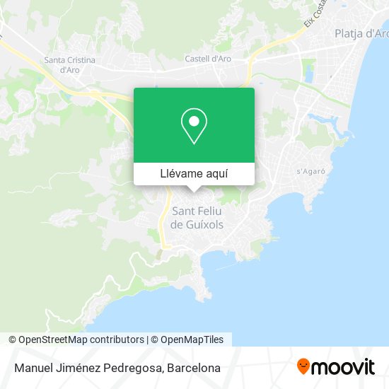 Mapa Manuel Jiménez Pedregosa