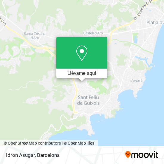 Mapa Idron Asugar