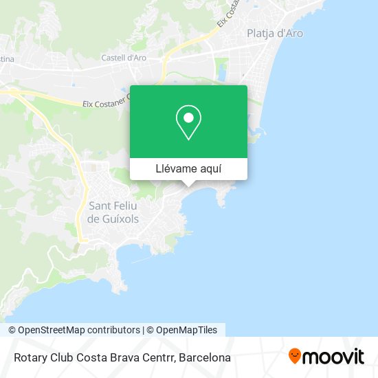 Mapa Rotary Club Costa Brava Centrr