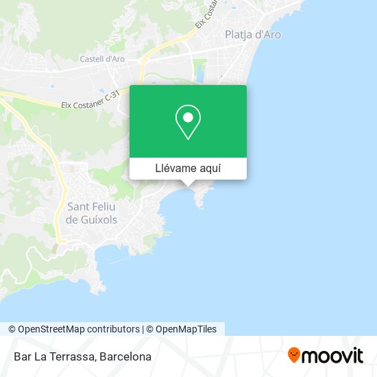 Mapa Bar La Terrassa