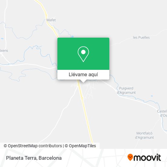 Mapa Planeta Terra