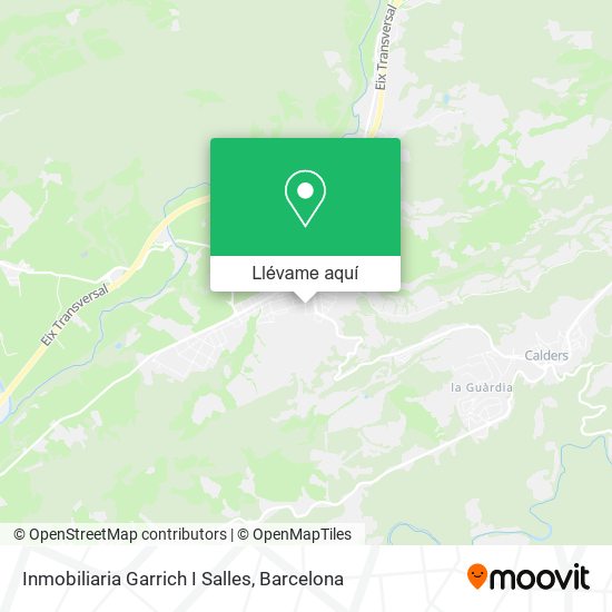 Mapa Inmobiliaria Garrich I Salles