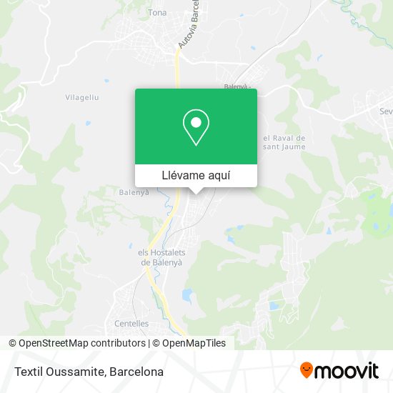 Mapa Textil Oussamite