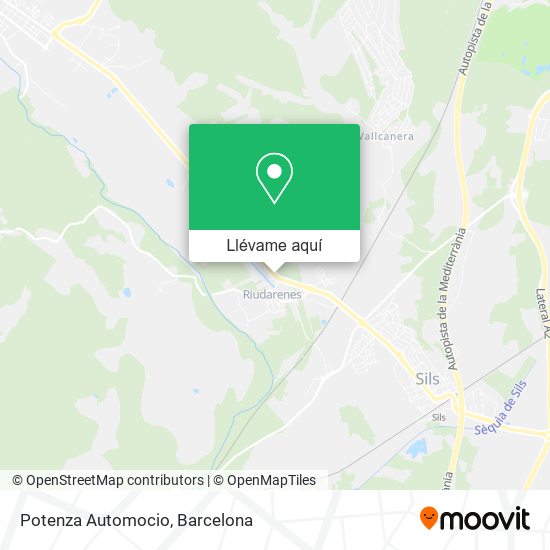 Mapa Potenza Automocio