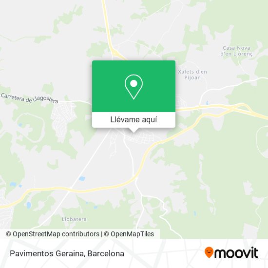 Mapa Pavimentos Geraina
