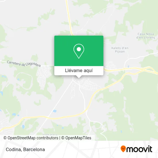 Mapa Codina