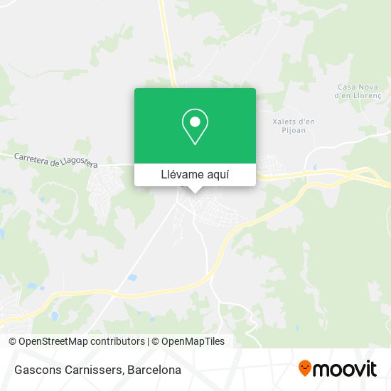 Mapa Gascons Carnissers