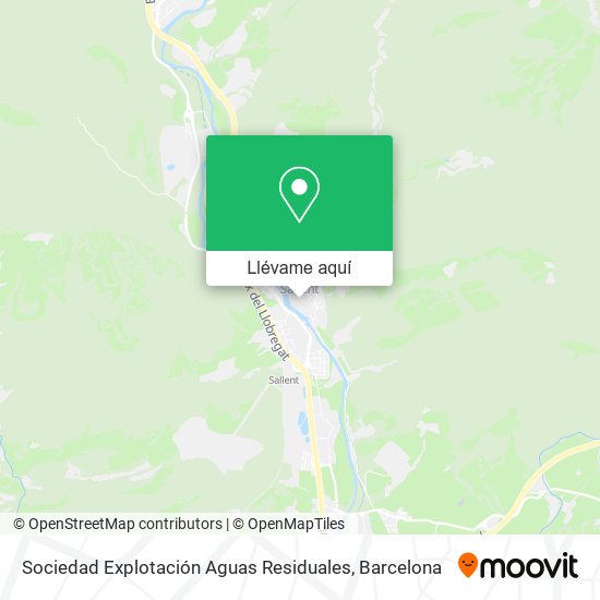 Mapa Sociedad Explotación Aguas Residuales