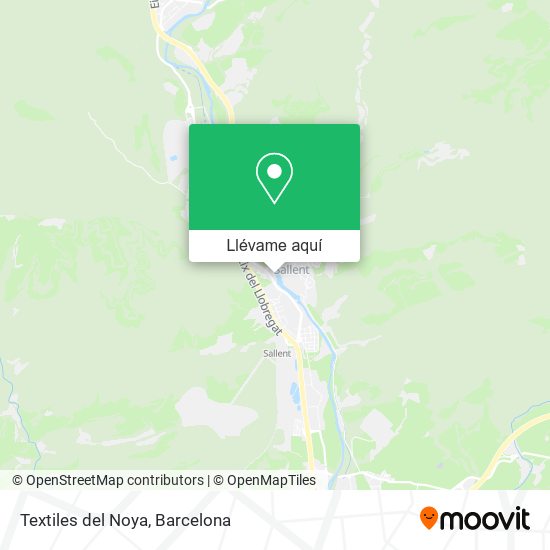 Mapa Textiles del Noya