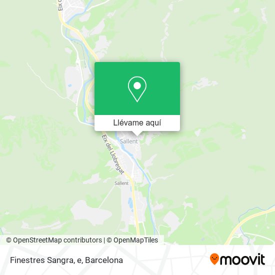 Mapa Finestres Sangra, e