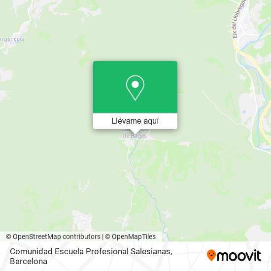 Mapa Comunidad Escuela Profesional Salesianas