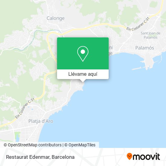 Mapa Restaurat Edenmar