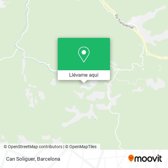 Mapa Can Soliguer
