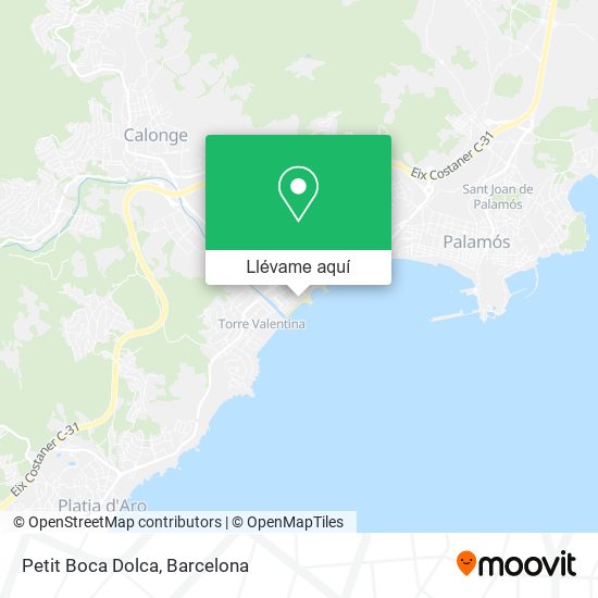 Mapa Petit Boca Dolca