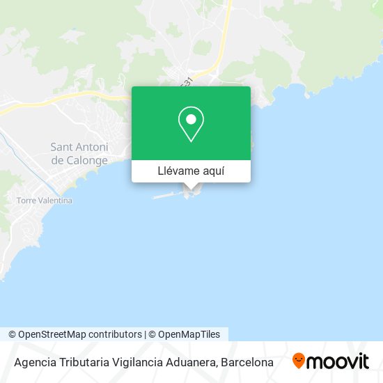 Mapa Agencia Tributaria Vigilancia Aduanera