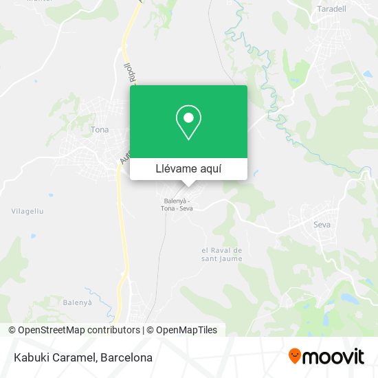 Mapa Kabuki Caramel