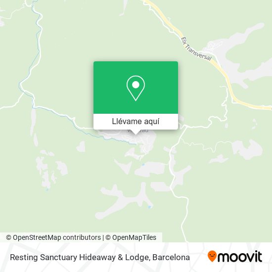 Mapa Resting Sanctuary Hideaway & Lodge