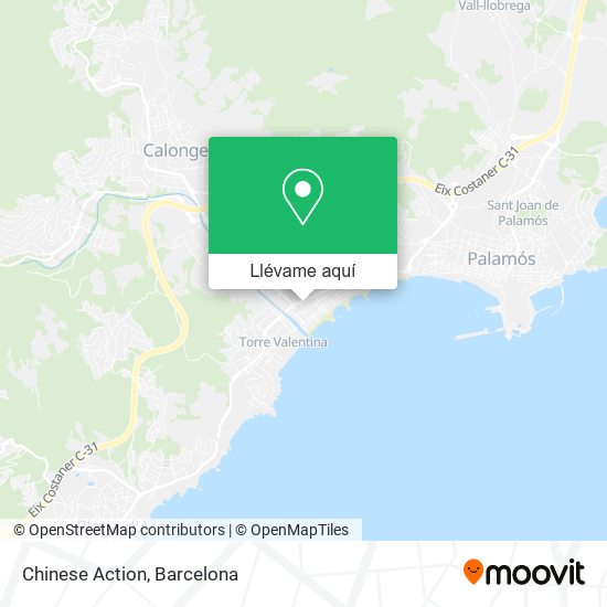 Mapa Chinese Action
