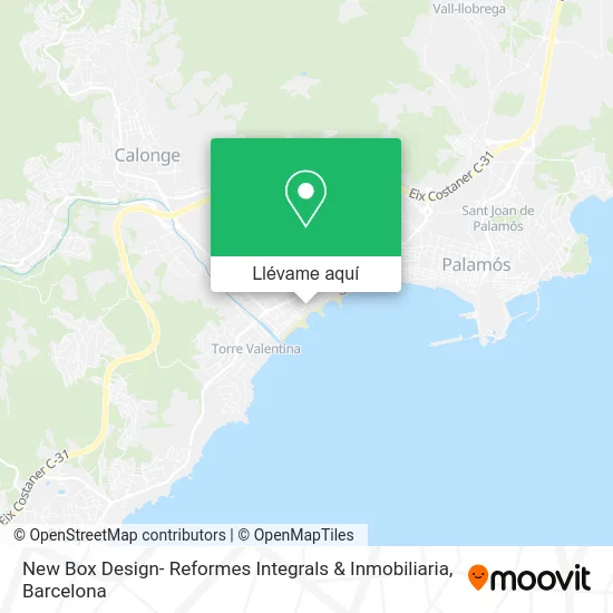 Mapa New Box Design- Reformes Integrals & Inmobiliaria
