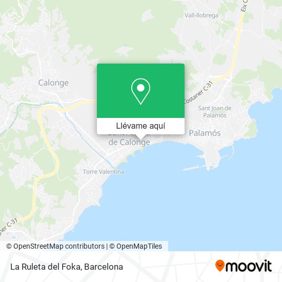 Mapa La Ruleta del Foka