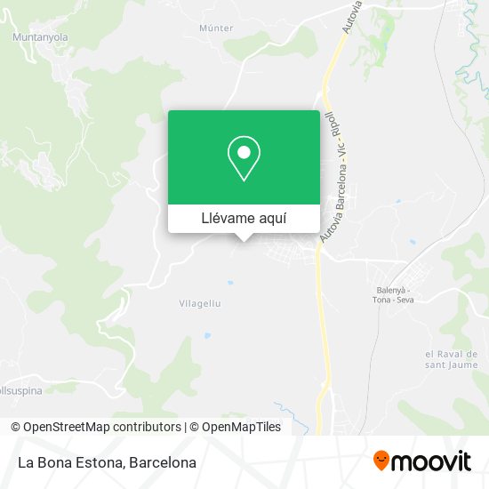 Mapa La Bona Estona