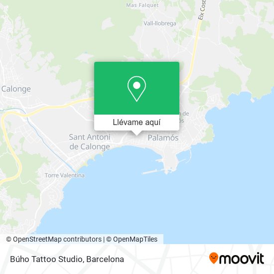 Mapa Búho Tattoo Studio