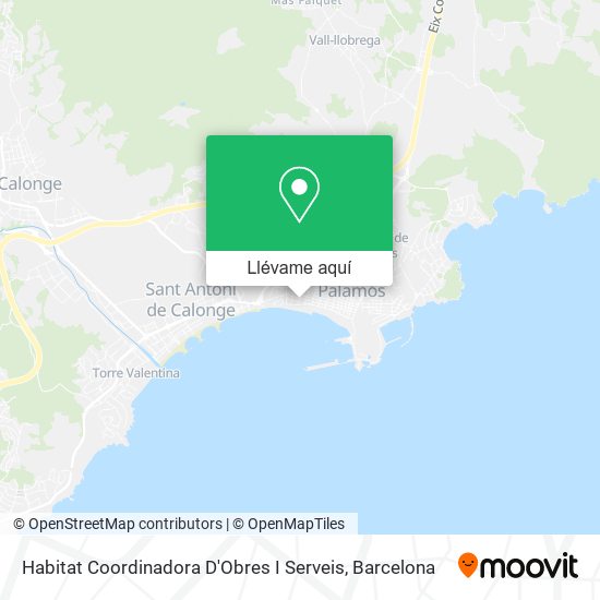 Mapa Habitat Coordinadora D'Obres I Serveis