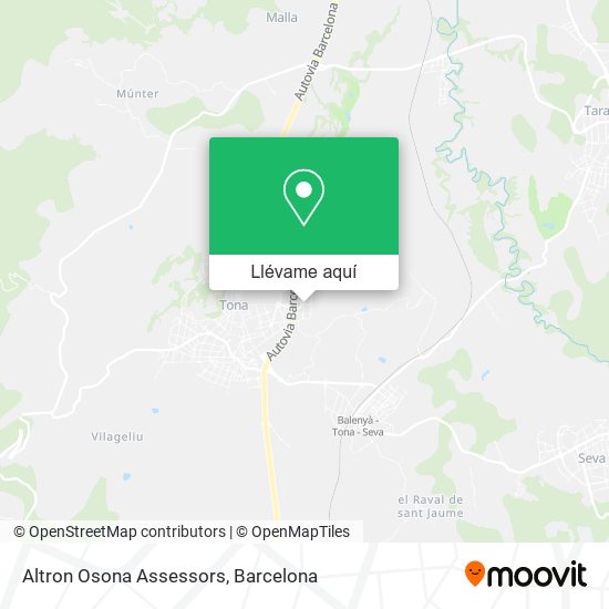 Mapa Altron Osona Assessors