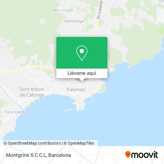 Mapa Montgrins S.C.C.L
