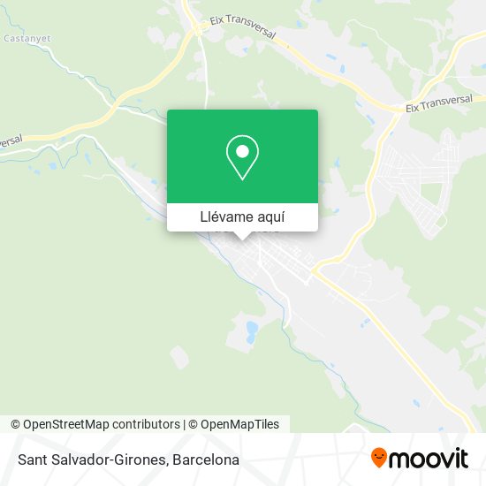 Mapa Sant Salvador-Girones