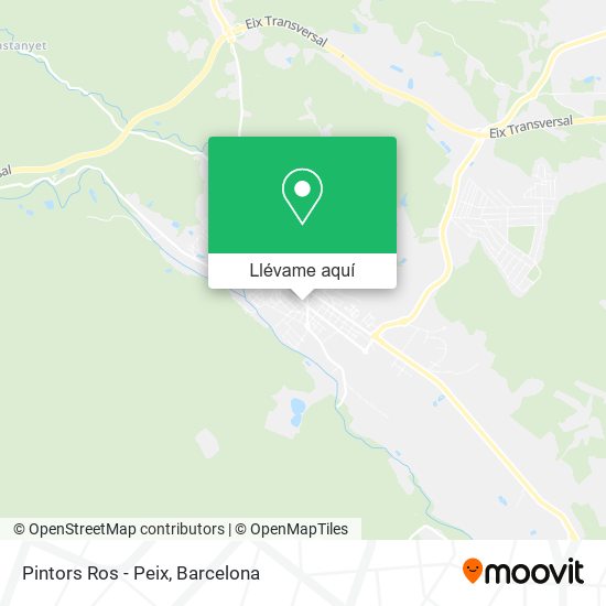 Mapa Pintors Ros - Peix