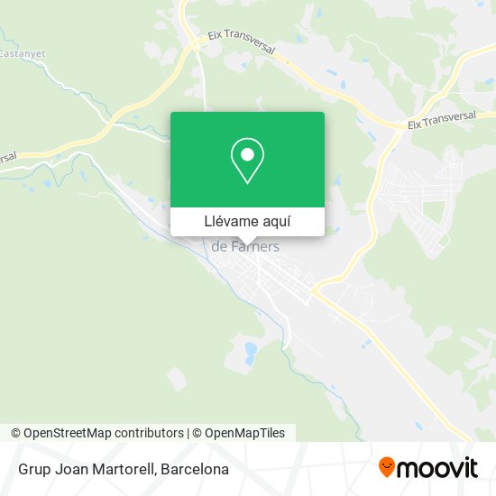 Mapa Grup Joan Martorell