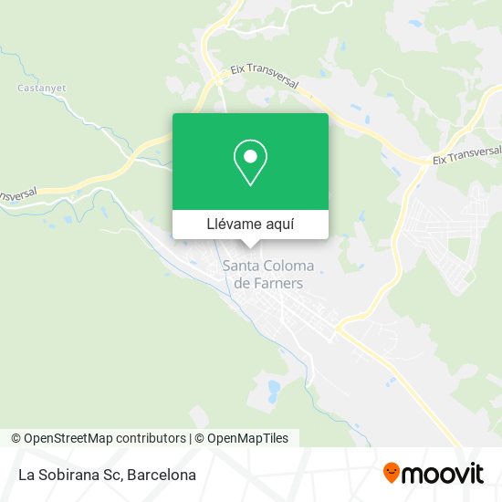 Mapa La Sobirana Sc