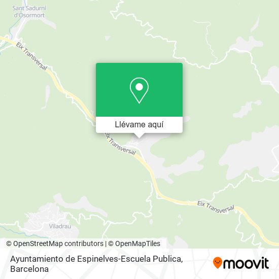 Mapa Ayuntamiento de Espinelves-Escuela Publica