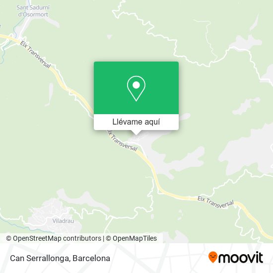 Mapa Can Serrallonga