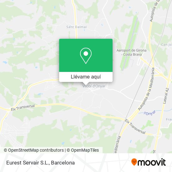 Mapa Eurest Servair S.L.