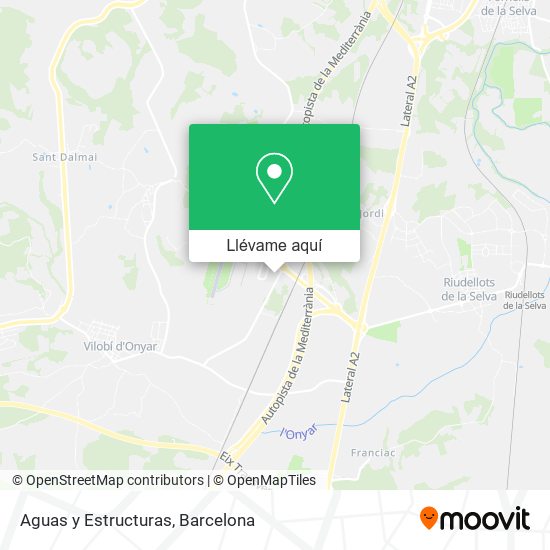 Mapa Aguas y Estructuras