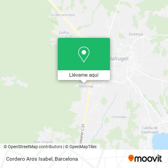 Mapa Cordero Aros Isabel