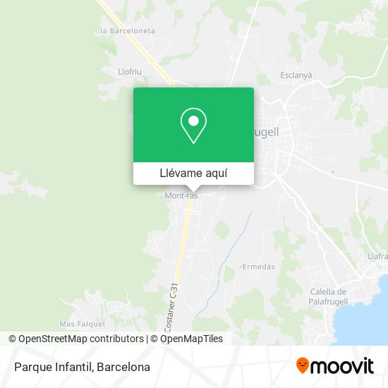 Mapa Parque Infantil